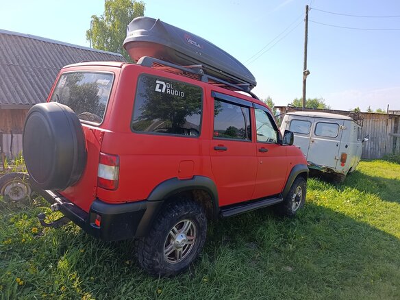 2008 УАЗ Патриот 3163 I, красный - вид 4