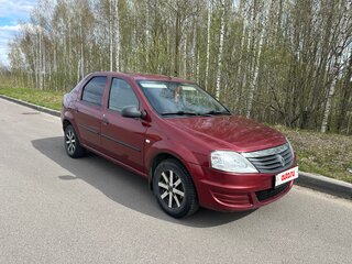 2011 Renault Logan I Рестайлинг, красный, 415000 рублей, вид 4
