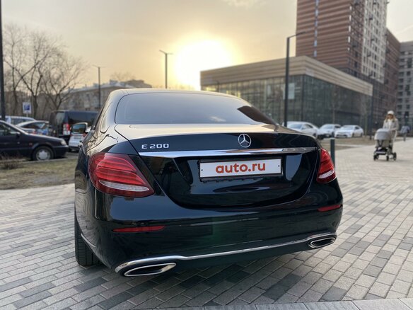 2016 Mercedes-Benz E-Класс 200 V (W213, S213, C238), чёрный - вид 7