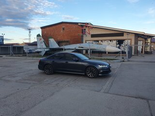 2015 Audi A6 IV (C7) Рестайлинг, серый, 3500000 рублей, вид 2