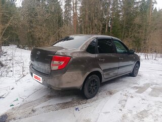 2015 Lada (ВАЗ) Granta I, коричневый, 449000 рублей, вид 4