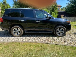 2014 Toyota Land Cruiser 200 Series Рестайлинг 1, чёрный, 3750000 рублей, вид 2