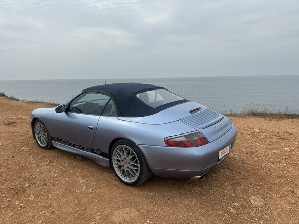 1999 Porsche 911 Carrera 4 V (996), голубой, 3900000 рублей - вид 2