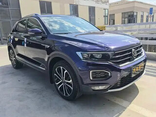 2022 Volkswagen T-Roc I Рестайлинг, фиолетовый, 1484000 рублей, вид 4