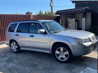 2006 Subaru Forester II Рестайлинг, серебристый, 750000 рублей, вид 4