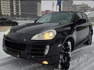 2007 Porsche Cayenne I Рестайлинг (957), чёрный, 1610000 рублей, вид 4