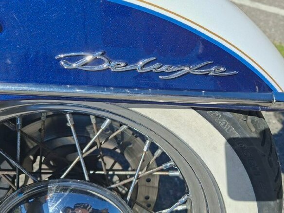 2006 Harley-Davidson Softail Deluxe, синий, 950000 рублей - вид 1