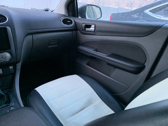 2008 Ford Focus II Рестайлинг, чёрный - вид 12