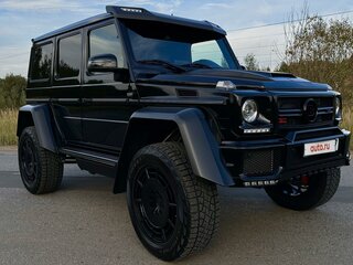 2018 Mercedes-Benz G-Класс 500 4x4 II (W463) Рестайлинг 4, чёрный, 19000000 рублей, вид 2