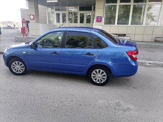 2017 Lada (ВАЗ) Granta I, синий, 630000 рублей, вид 4