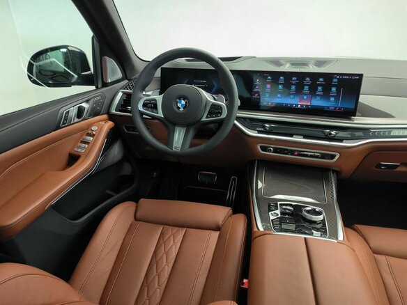 2025 BMW X7 40d I (G07) Рестайлинг, чёрный - вид 12