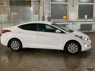 2014 Hyundai Elantra V (MD) Рестайлинг, белый, 920000 рублей, вид 4