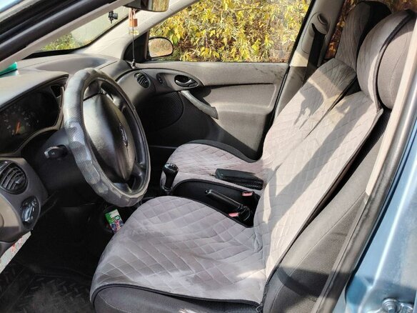 2004 Ford Focus I Рестайлинг, голубой, 320000 рублей - вид 8
