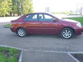 2006 Toyota Corolla IX (E120, E130) Рестайлинг, красный, 587000 рублей, вид 4