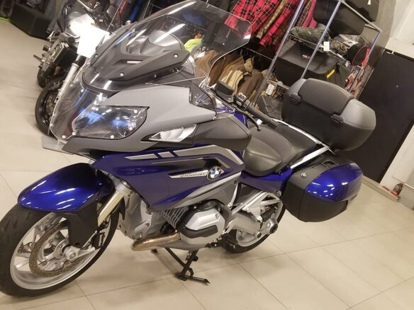 2015 BMW R 1200 RT, синий - вид 11
