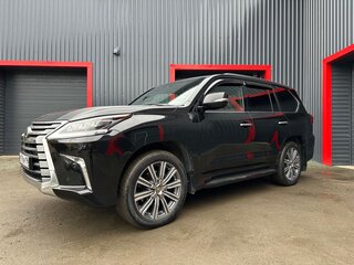 2016 Lexus LX 570 III Рестайлинг 2, чёрный, 8399000 рублей, вид 4