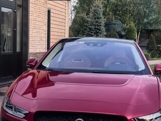 2019 Jaguar I-Pace I, красный, 3800000 рублей, вид 2