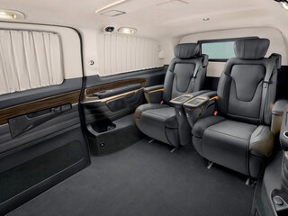 2026 Mercedes-Benz V-Класс Extra Long 300 d экстра длинный III (W447) Рестайлинг 2, чёрный, 55450000 рублей, вид 2