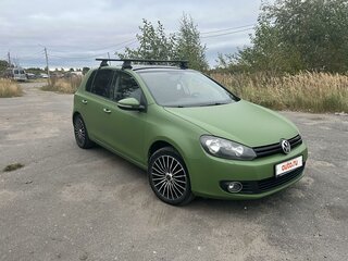 2011 Volkswagen Golf VI, зелёный, 650000 рублей, вид 4