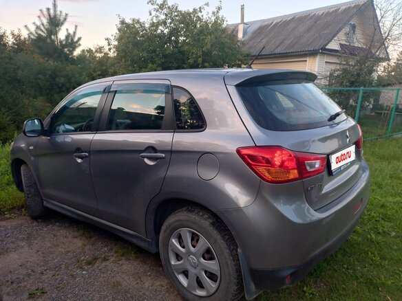 2013 Mitsubishi ASX I Рестайлинг, серый, 1050000 рублей - вид 2