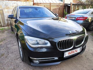 2015 BMW 7 серии Long 750Li xDrive V (F01/F02/F04) Рестайлинг, чёрный, 2190000 рублей, вид 4