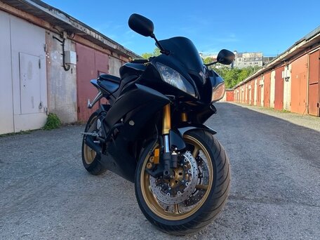2009 Yamaha YZF-R6, чёрный, 720000 рублей, вид 5