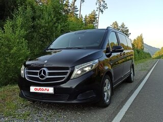 2014 Mercedes-Benz V-Класс Long 250 d длинный III (W447), чёрный, 3100000 рублей, вид 1