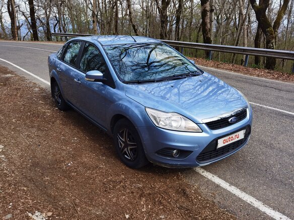 2008 Ford Focus II Рестайлинг, голубой, 890000 рублей - вид 8