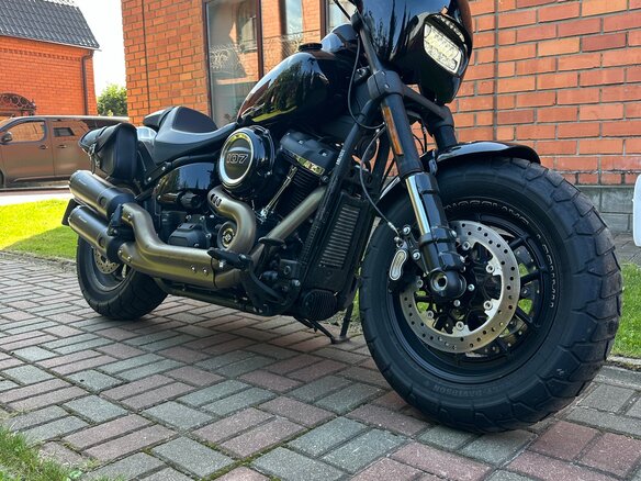 2017 Harley-Davidson Fat Bob, чёрный, 1600000 рублей - вид 5