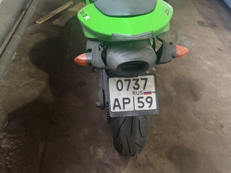 2006 Kawasaki ZX-6R Ninja, зелёный, 650000 рублей, вид 5