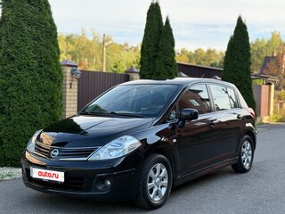 2011 Nissan Tiida I Рестайлинг, чёрный, 700000 рублей, вид 2