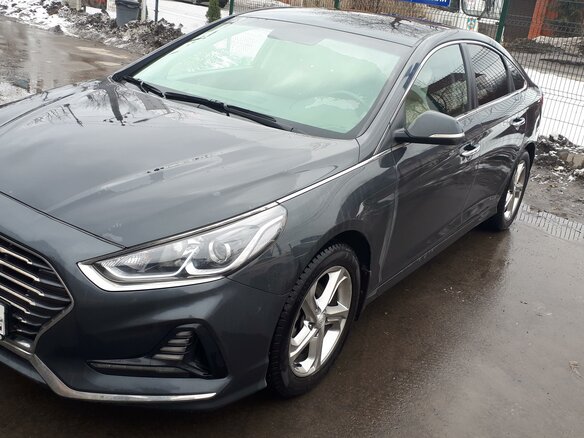 2018 Hyundai Sonata VII (LF) Рестайлинг, серый, 1590000 рублей