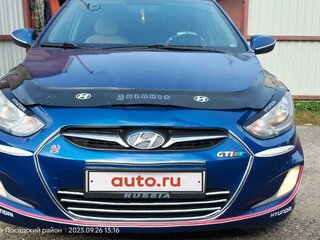 2013 Hyundai Solaris I, синий, 750000 рублей, вид 1