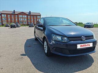2012 Volkswagen Polo V, синий, 930000 рублей, вид 4