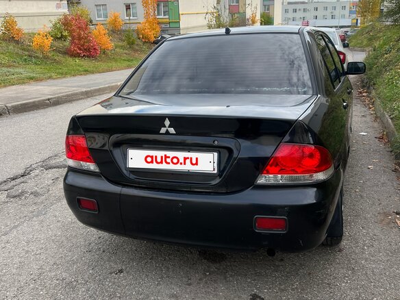 2006 Mitsubishi Lancer IX Рестайлинг, чёрный, 245000 рублей - вид 2