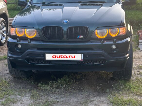 2001 BMW X5 3.0i I (E53), зелёный, 1400000 рублей - вид 5