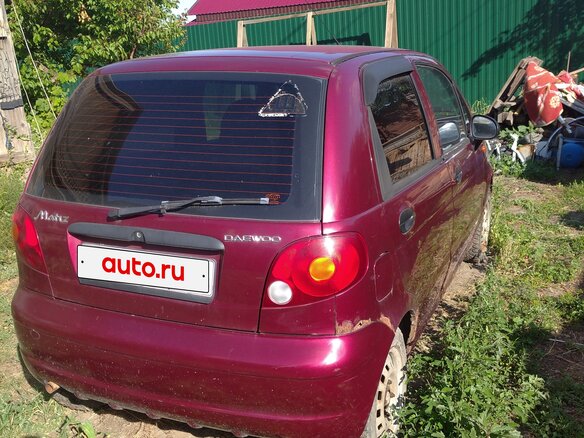 2010 Daewoo Matiz I Рестайлинг, пурпурный, 125000 рублей - вид 6