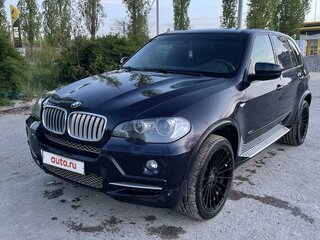 2007 BMW X5 3.0d II (E70), синий, 2350000 рублей, вид 4