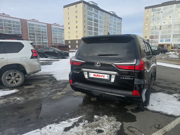 2015 Lexus LX 450d III Рестайлинг 2, чёрный, 7000000 рублей - вид 5