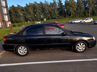 2008 Kia Spectra I Рестайлинг 2, чёрный, 290000 рублей, вид 3