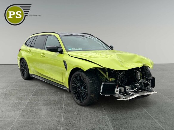 2024 BMW M3 Competition Package VI (G80), жёлтый - вид 6