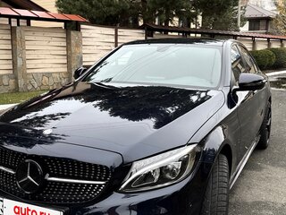 2015 Mercedes-Benz C-Класс 180 IV (W205), синий, 2240000 рублей, вид 1