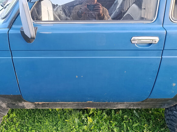 2008 Lada (ВАЗ) 2121 (4x4) I Рестайлинг, синий, 299000 рублей - вид 6