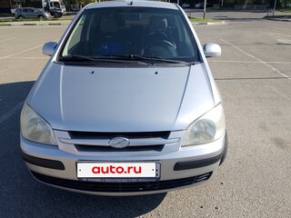 2004 Hyundai Getz I, серебристый, 355000 рублей, вид 1