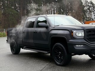 2017 GMC Sierra Crew  Cab Crew Cab 6-speed III (K2XX) Рестайлинг, синий, 4500000 рублей, вид 2