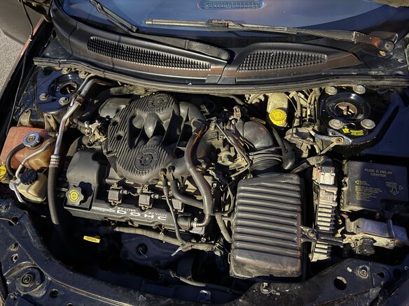 2000 Chrysler Sebring II, чёрный, 150000 рублей - вид 21