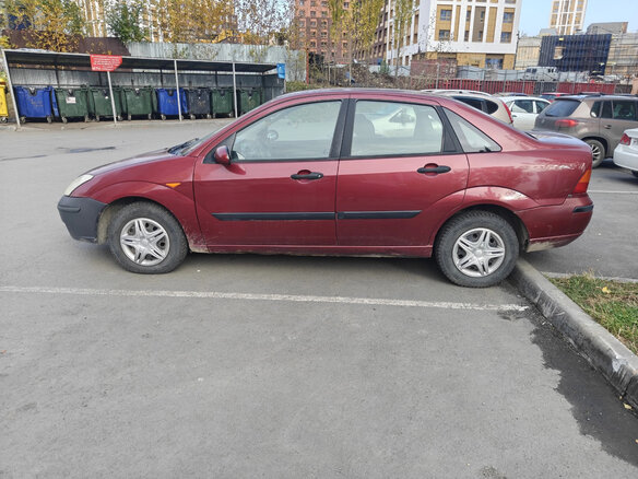 2002 Ford Focus I Рестайлинг, красный, 170000 рублей - вид 5