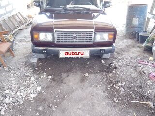 2008 Lada (ВАЗ) 2107, пурпурный, 245000 рублей, вид 1