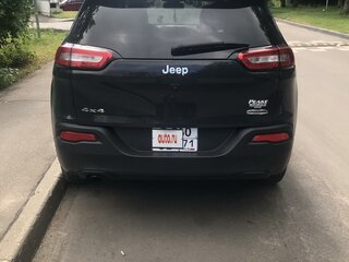 2017 Jeep Cherokee V (KL), серый, 1900000 рублей, вид 4