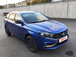 2020 Lada (ВАЗ) Vesta SW I, синий, 920000 рублей, вид 2